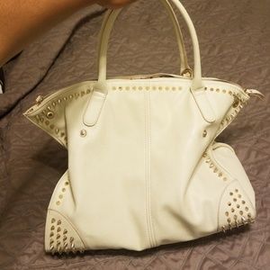 Melie Bianco Cream handbag